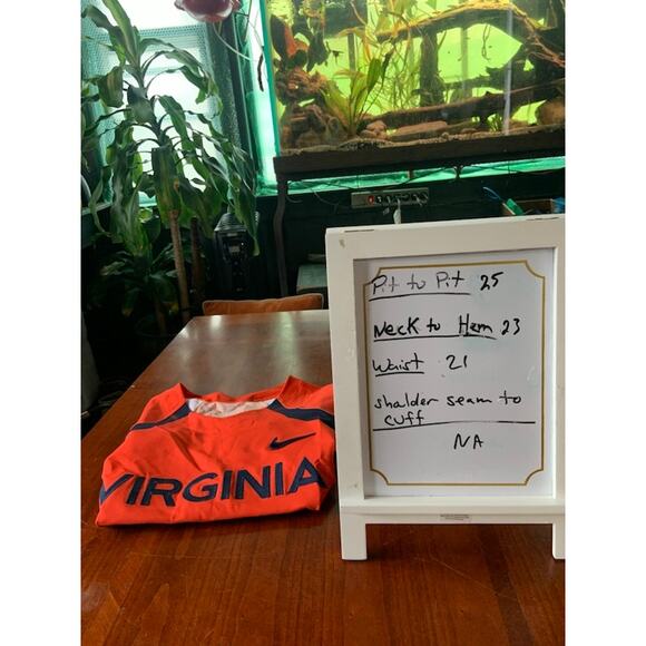 Nike Elite University of Virginia jersey lacrosse Caveliers shirt UVA size L - Picture 8 of 10